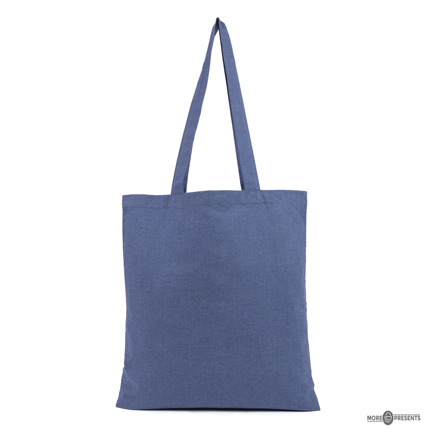 Recyclingtasche Blau Baumwolle
